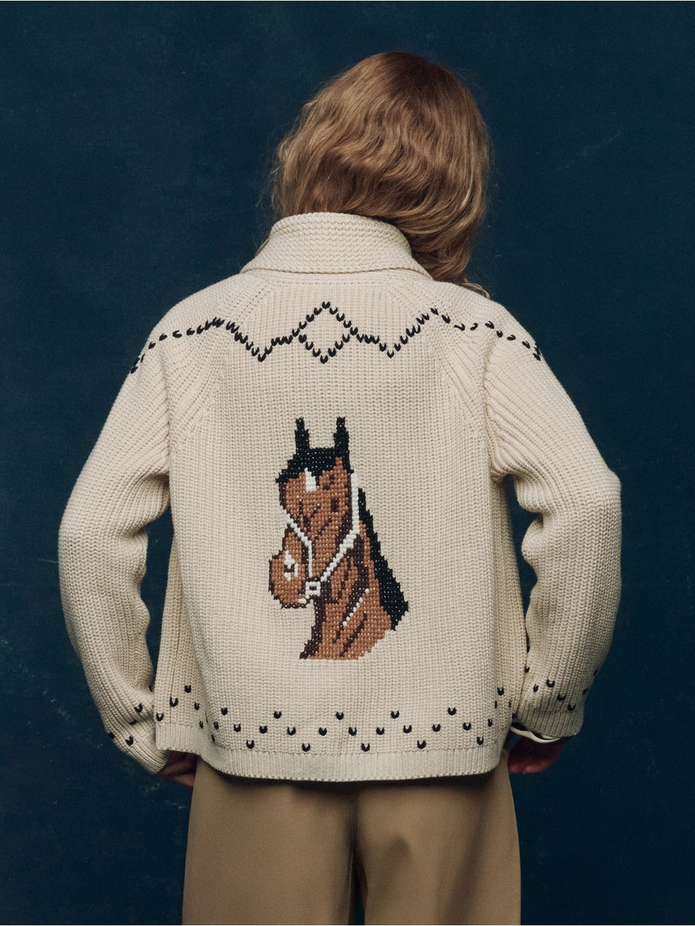 Rare! THE GREAT. The Horse Lodge Cardigan - Size 2 - Picture 2 of 7